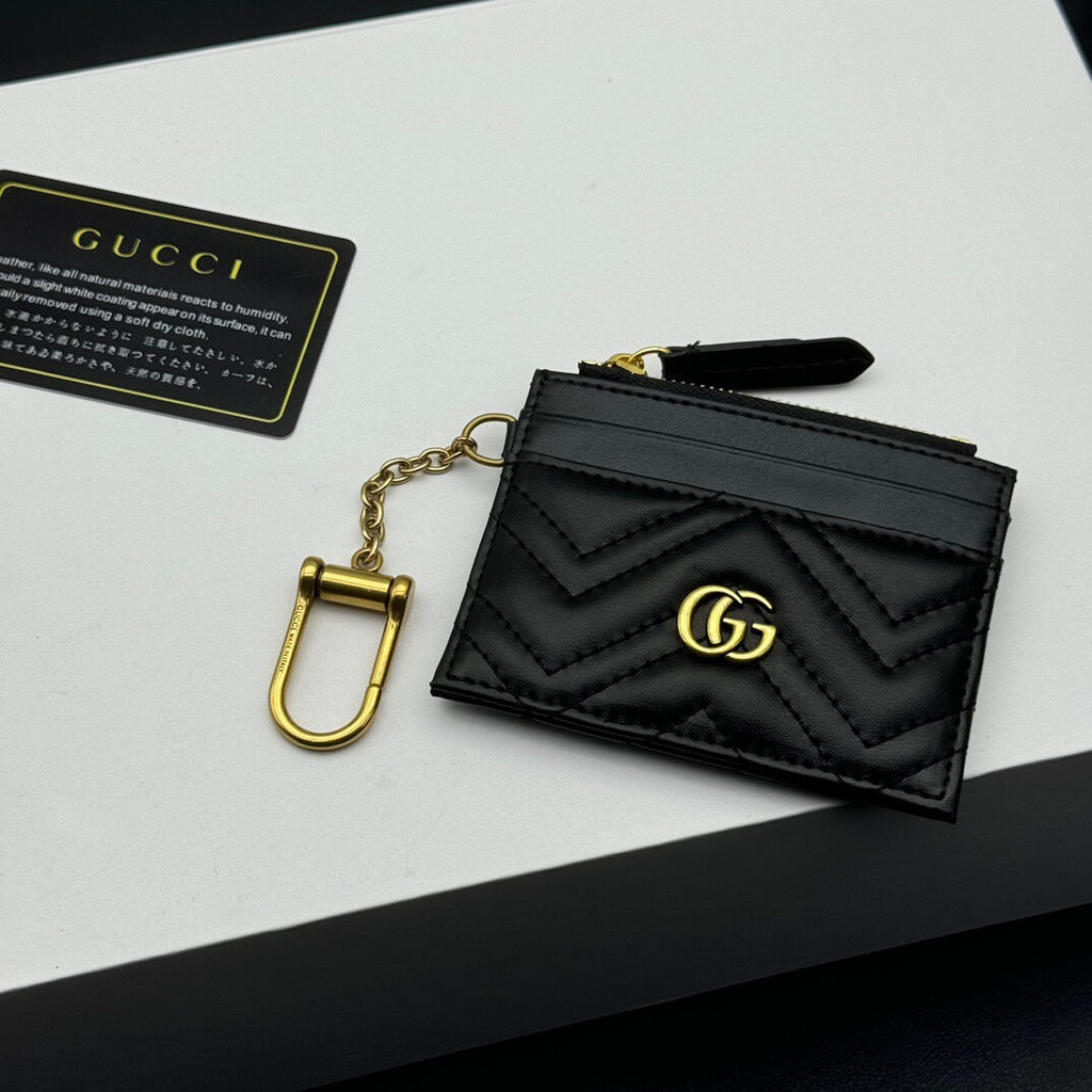 Quilted Portable Pouch Wallet