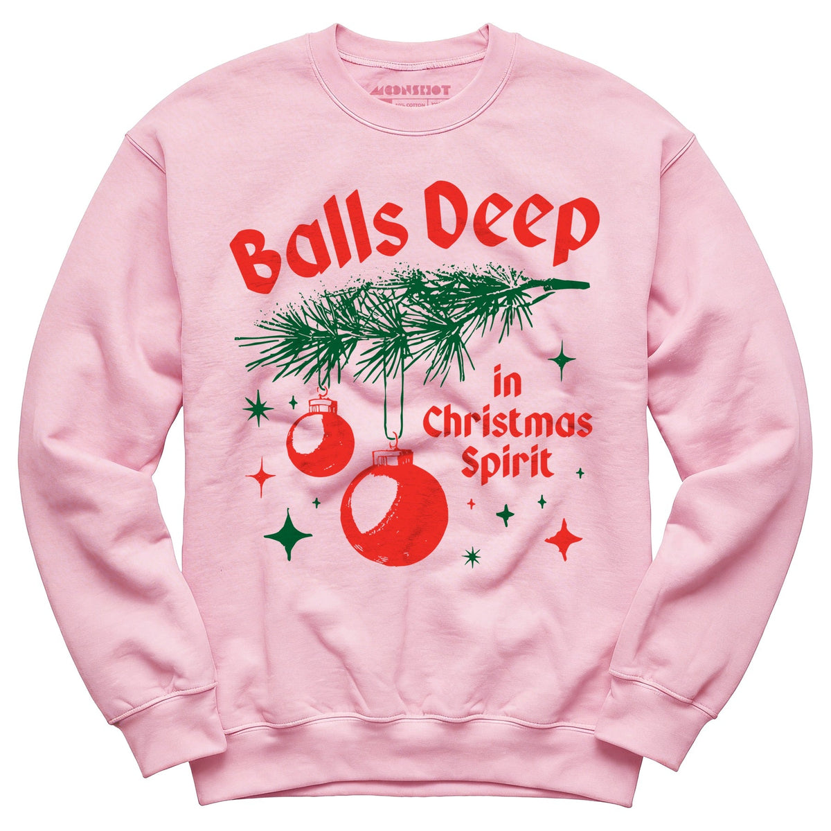 Balls Deep in Christmas Spirit - Unisex Sweatshirt