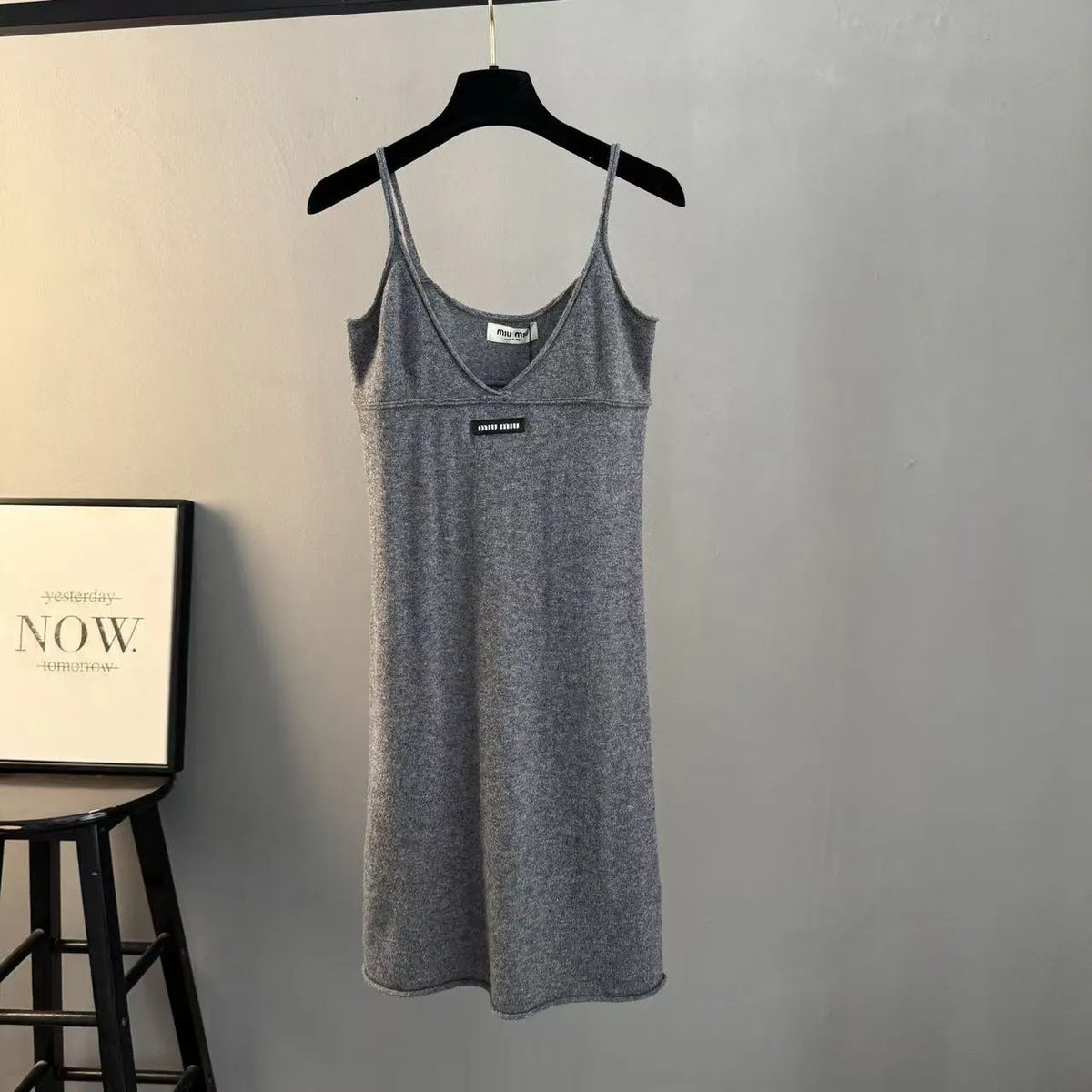 V-Neck Thin Strap Dress