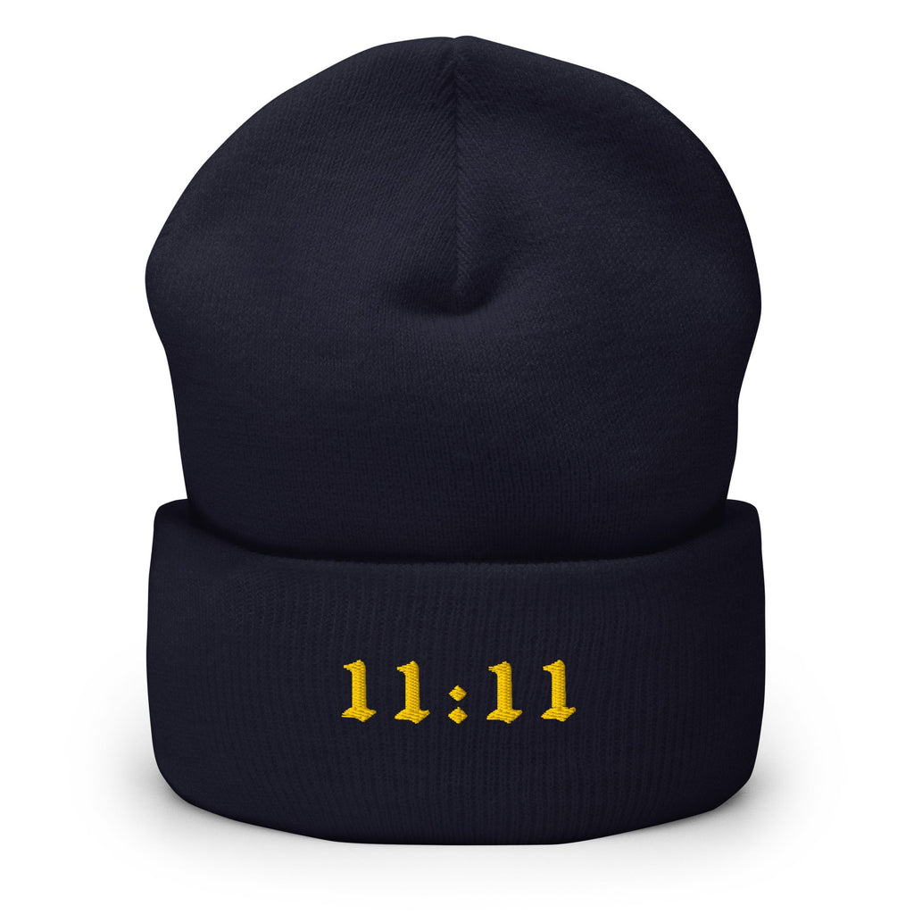 11:11 Wishing Time January One Cuffed Beanie