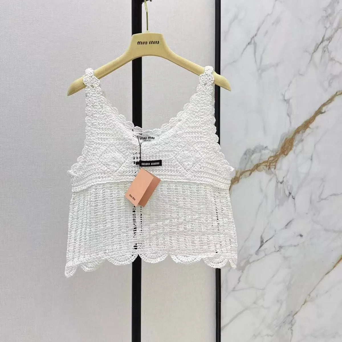 Boho Crochet Crop Vest