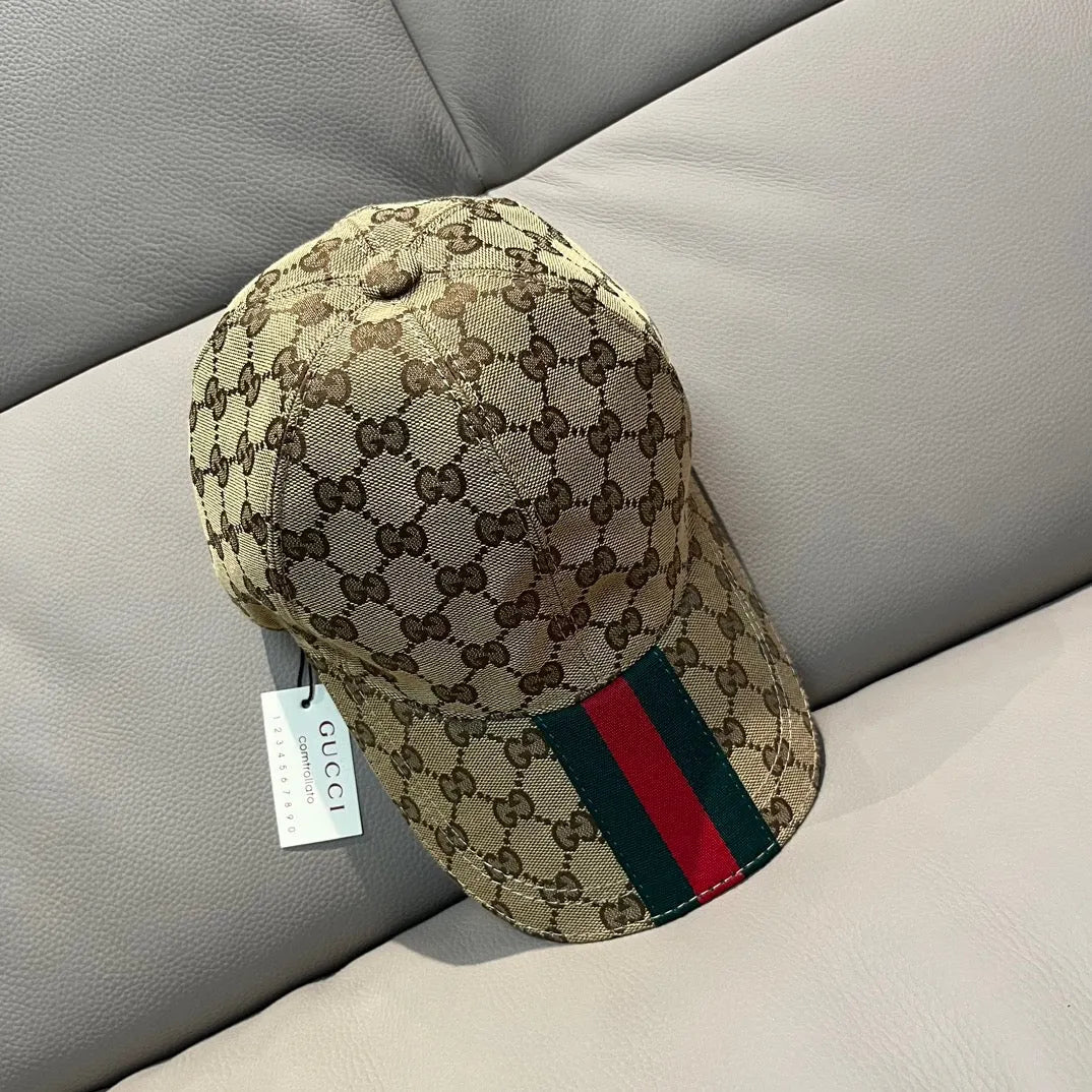 Classic All-Over Embroidered Baseball Cap