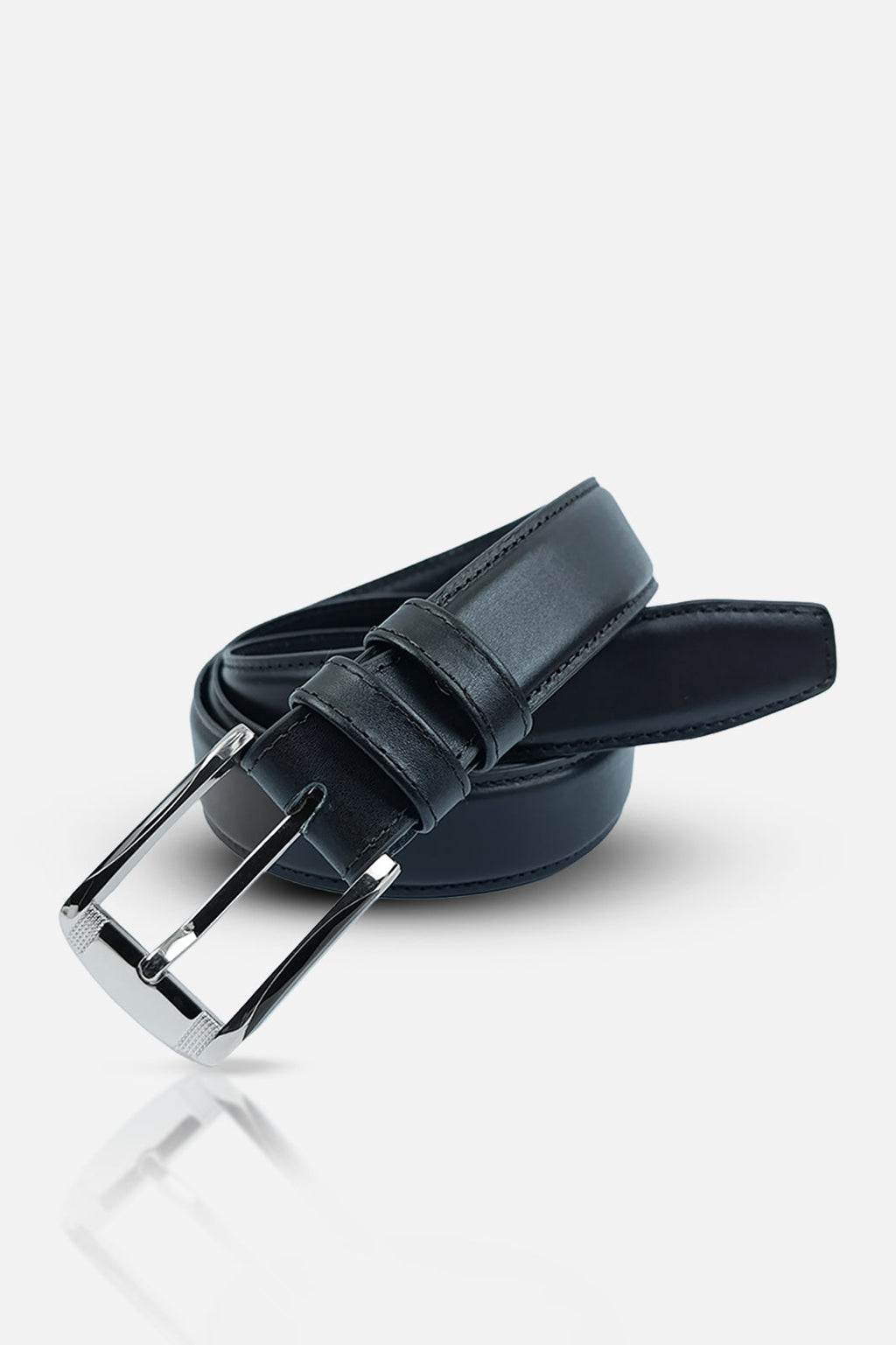 Premium Leather Dark Brown Formal Belt