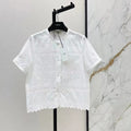 Eyelet Embroidered Shirt