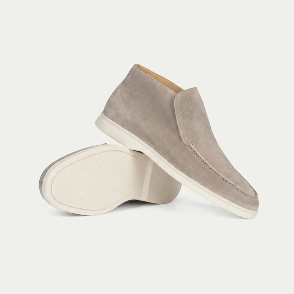 Portofino Suede Hi-Top Loafer