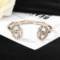 Diamond-Encrusted Cuff Bracelet