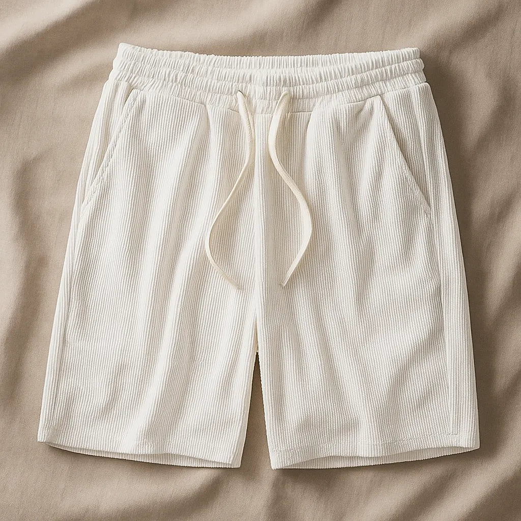 Crest Waffle Knit Shorts