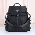 Solid Nylon Backpack
