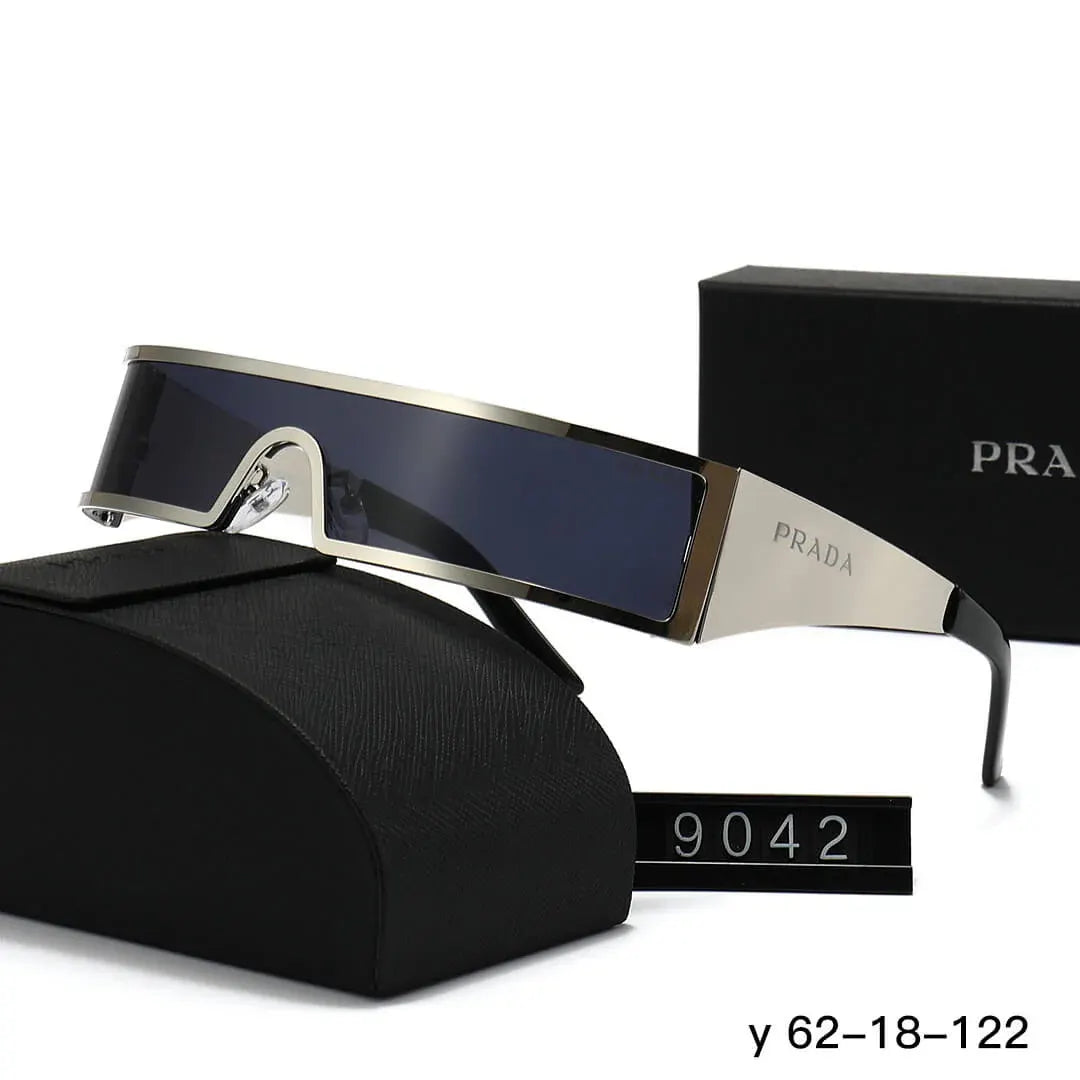 Unique One-Piece Square Sunglasses