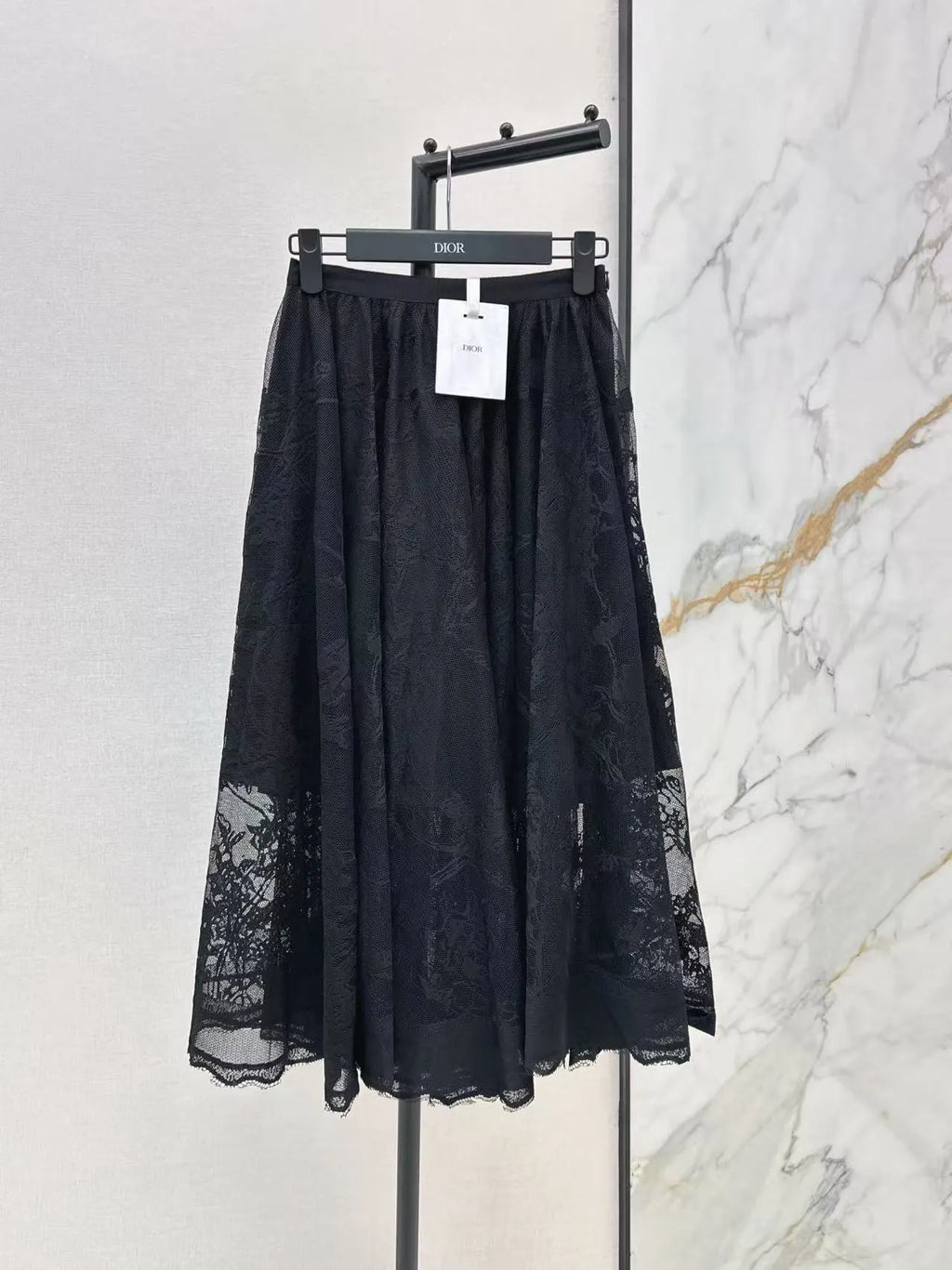 French Lace Long Skirt
