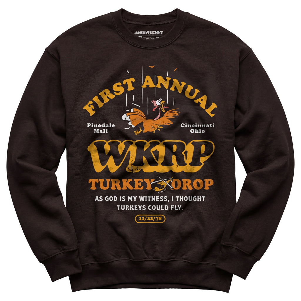 WKRP Turkey Drop - Unisex Sweatshirt