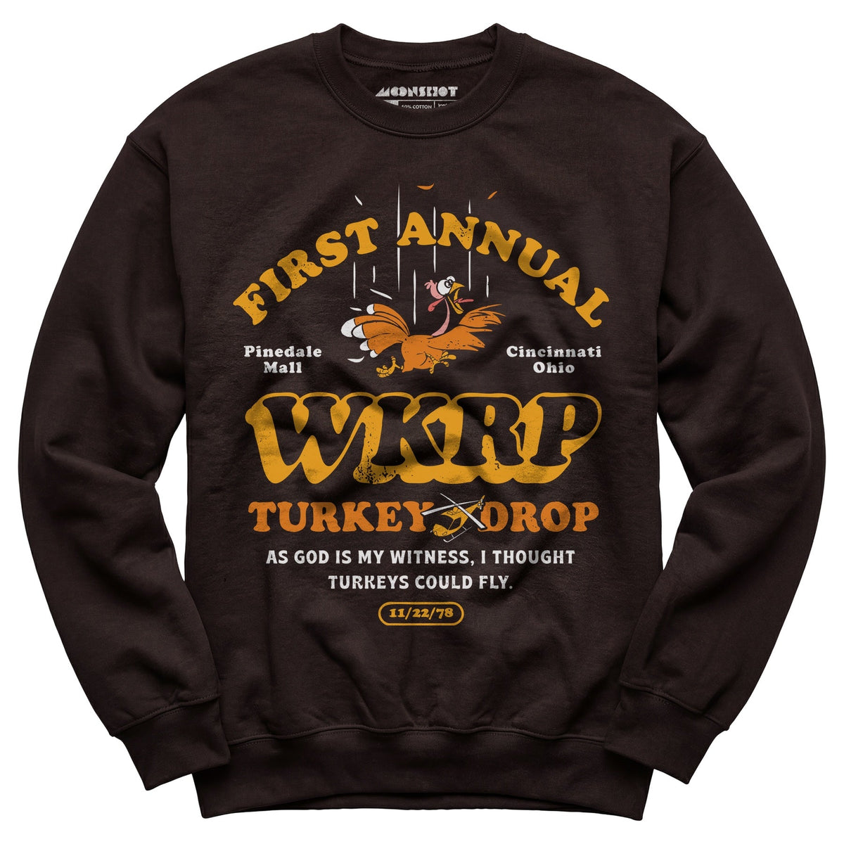 WKRP Turkey Drop - Unisex Sweatshirt