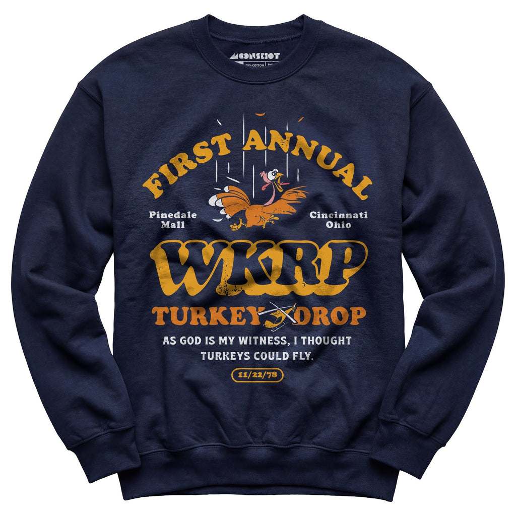 WKRP Turkey Drop - Unisex Sweatshirt