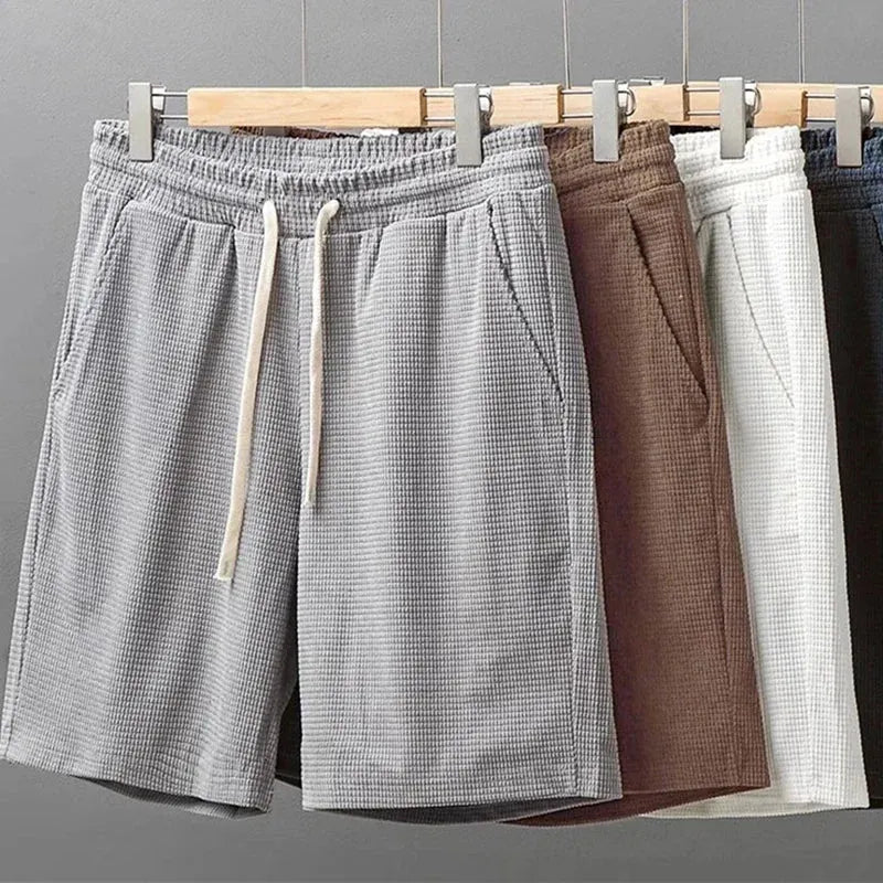 Crest Waffle Knit Shorts