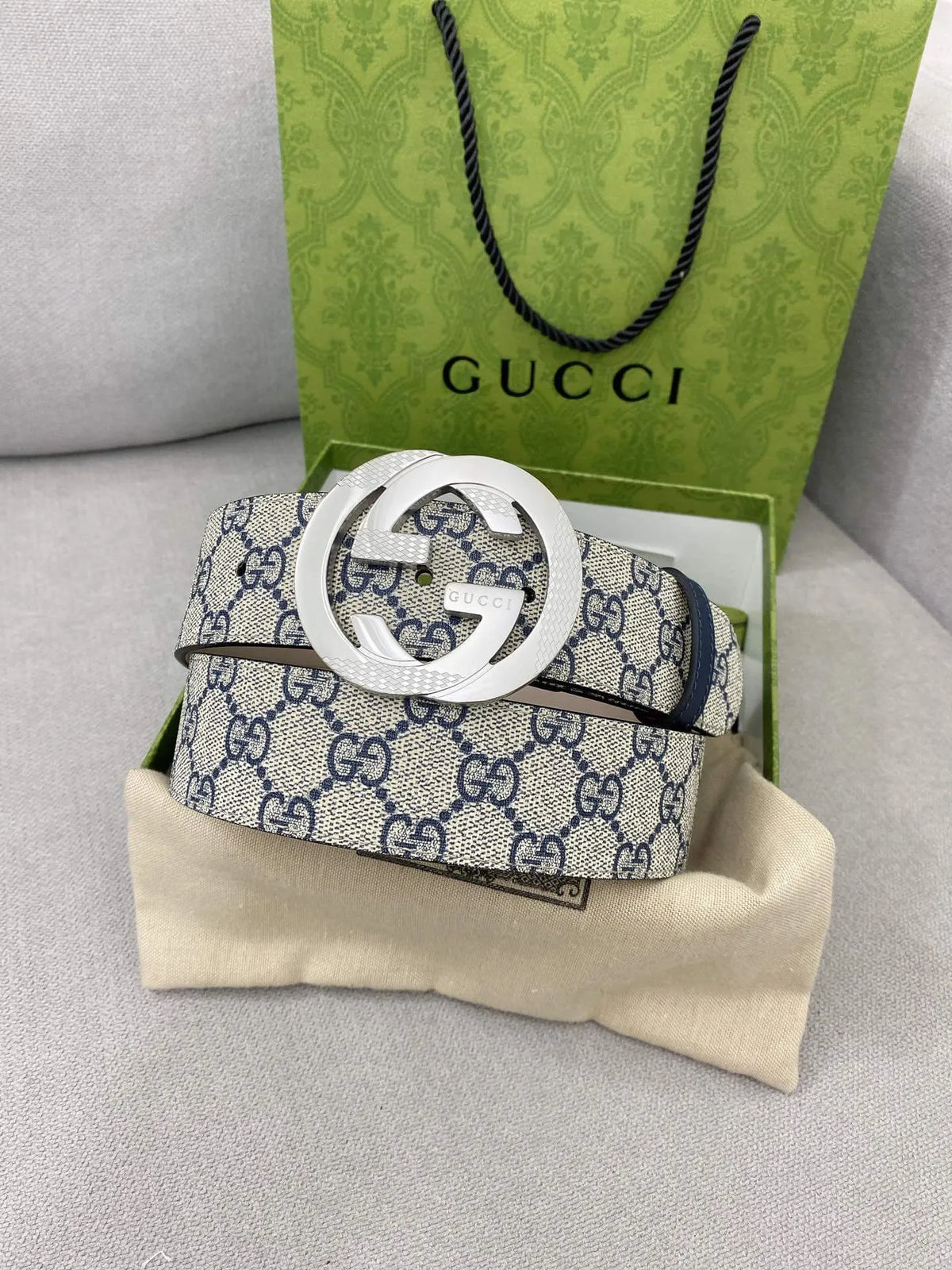 Trendy Webbing Belt with Metal Buckle