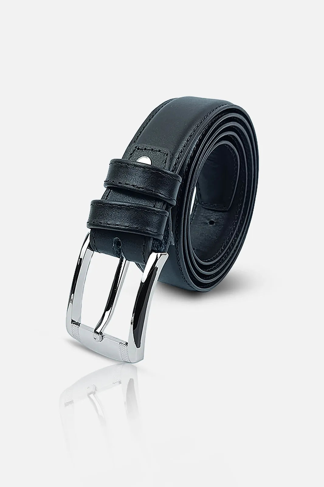 Premium Leather Dark Brown Formal Belt