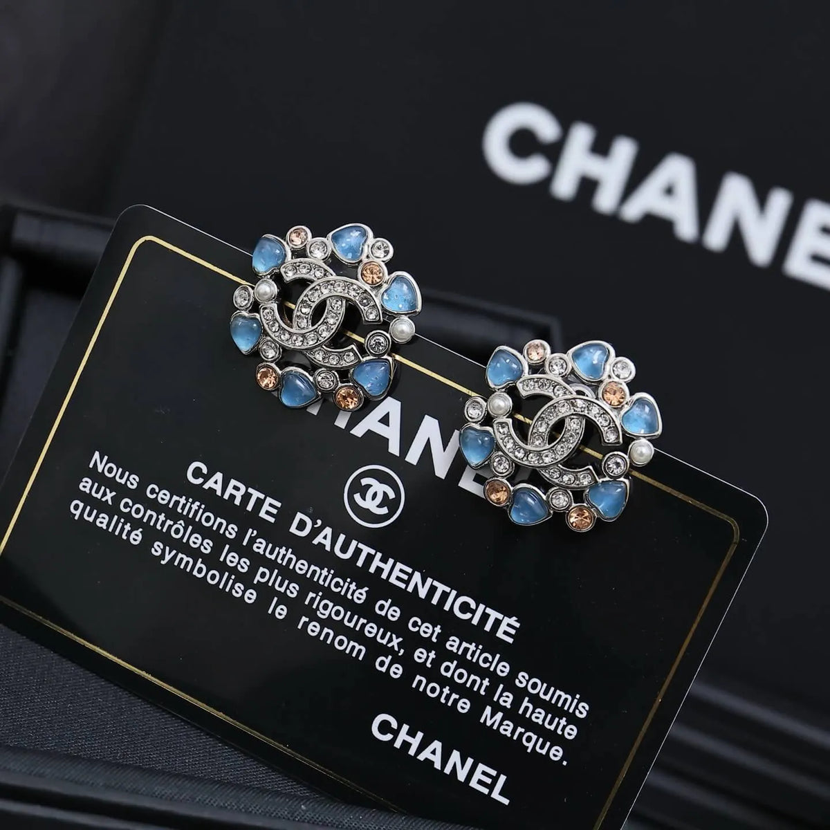 Floral Cluster Stud Earrings