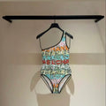 One-Shoulder One-Piece Swimsuit