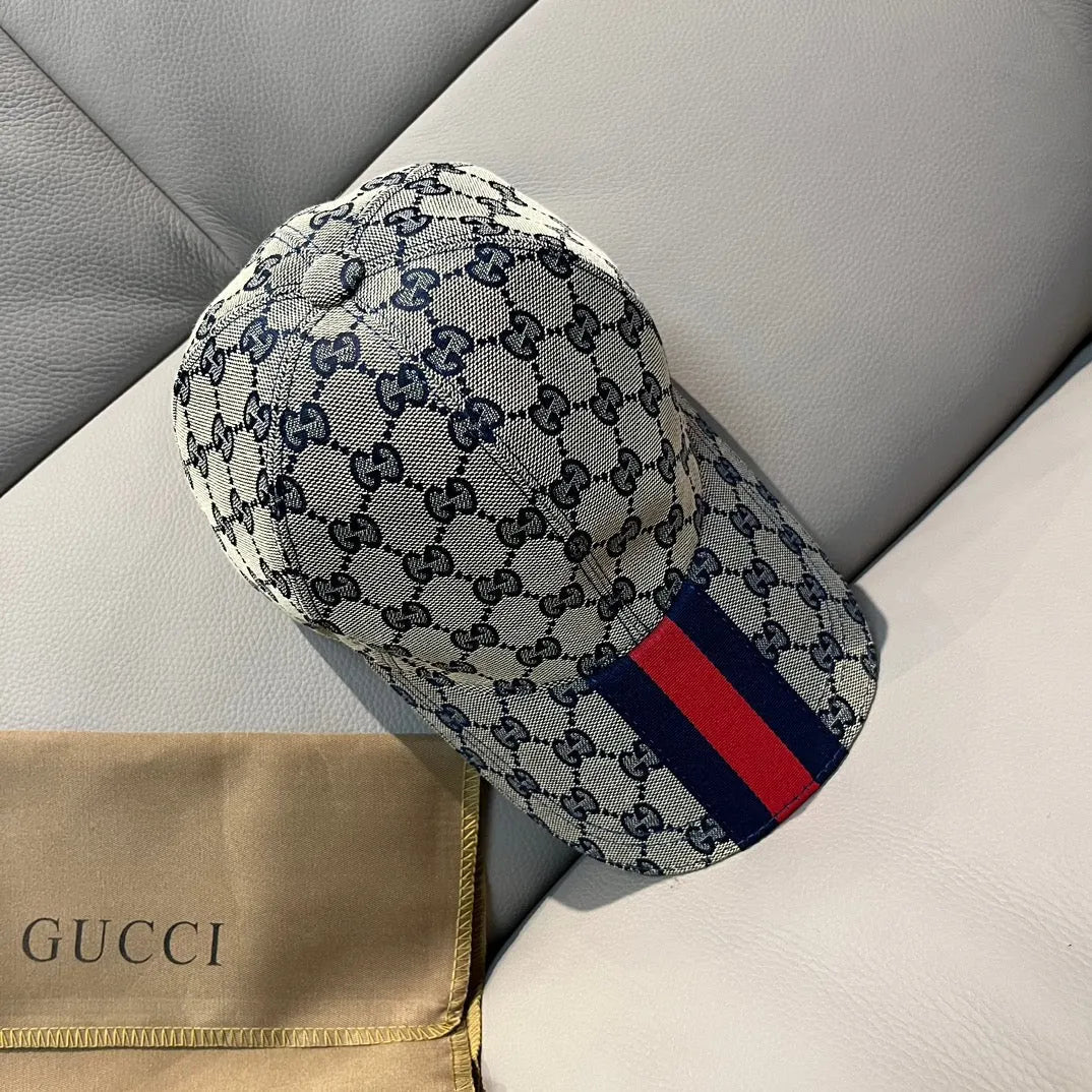 Classic All-Over Embroidered Baseball Cap