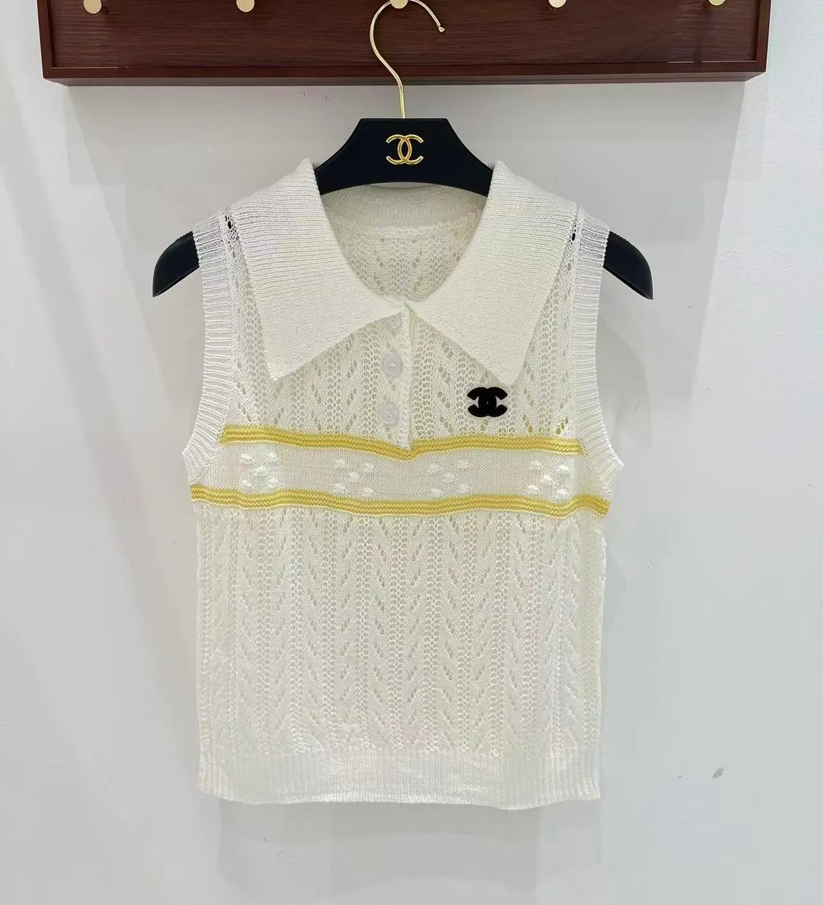 Fresh Color Knit Vest