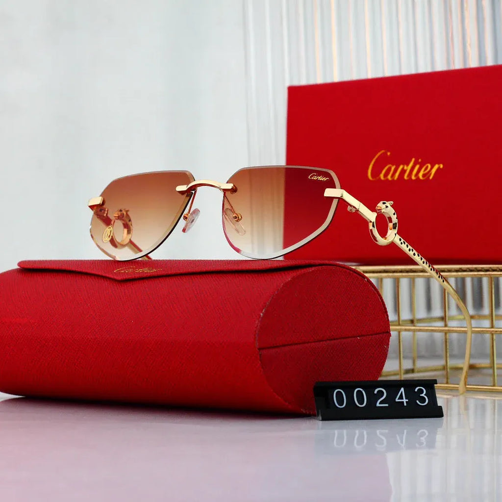 Statement Frameless Sunglasses