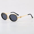 Metal Vintage Small Round Sunglasses