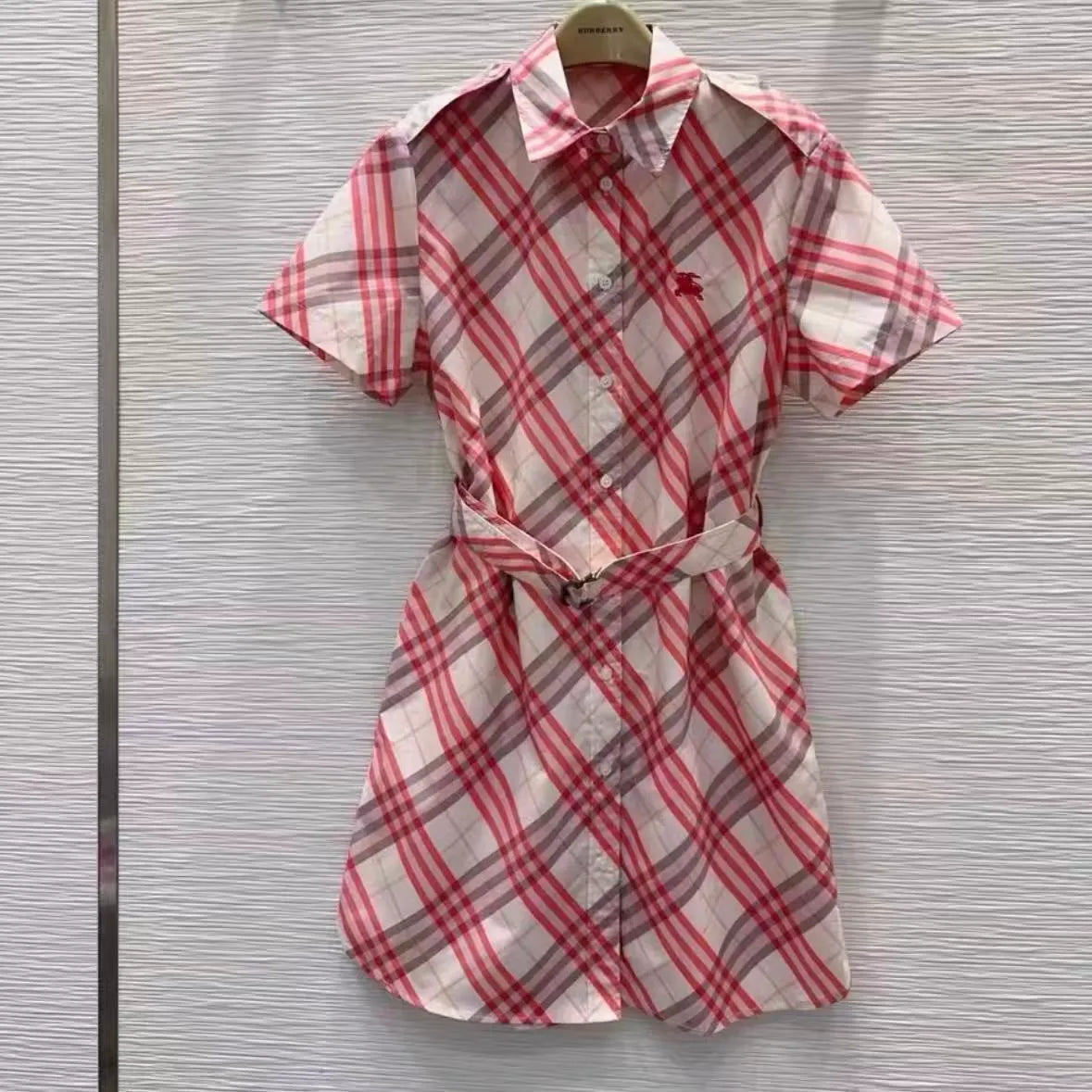 Plaid Shirt Dress