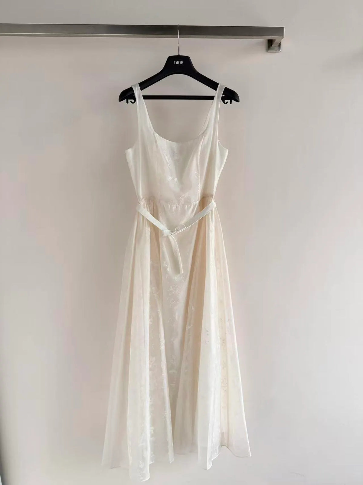 Mulberry Silk Jacquard Dress