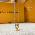 Fashionable 3D Diamond-Inlaid Necklace