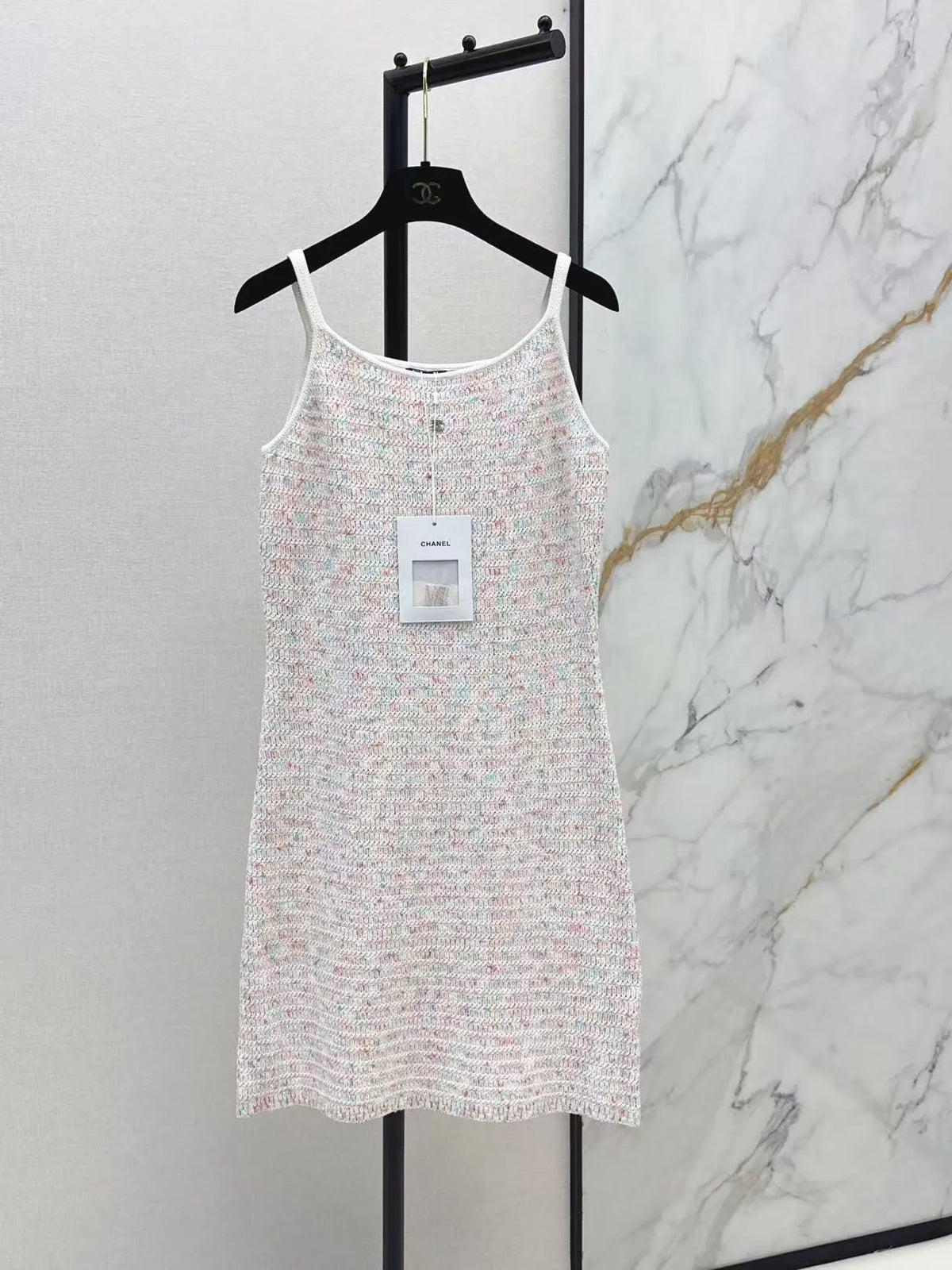 Colorful Woven Camisole Dress