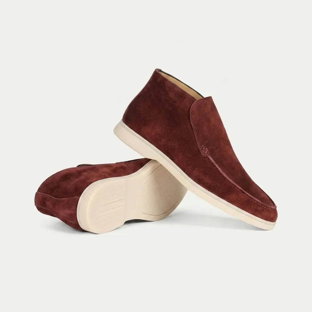 Portofino Suede Hi-Top Loafer
