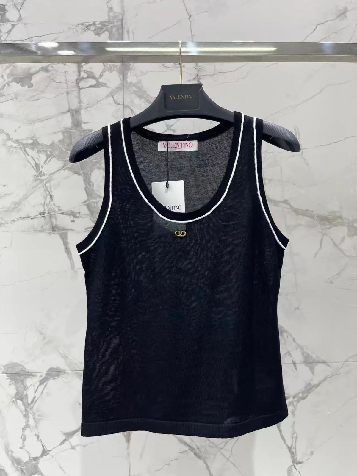 Color-Block Tencel Tank Top