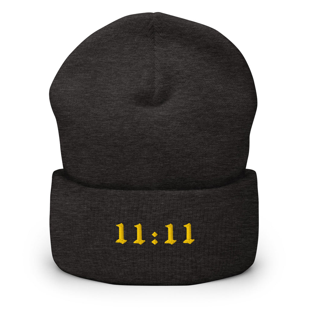 11:11 Wishing Time January One Cuffed Beanie